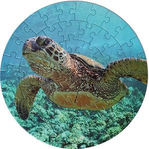 Puzzle Round Turtle, 56 pcs