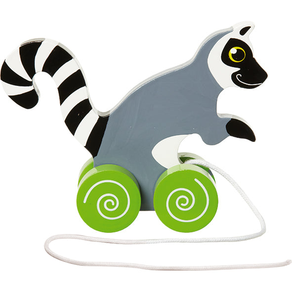 Pulling Ring Tailed Lemur