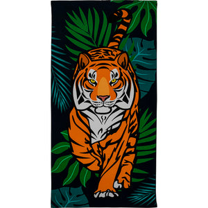 Bath Towel Tiger