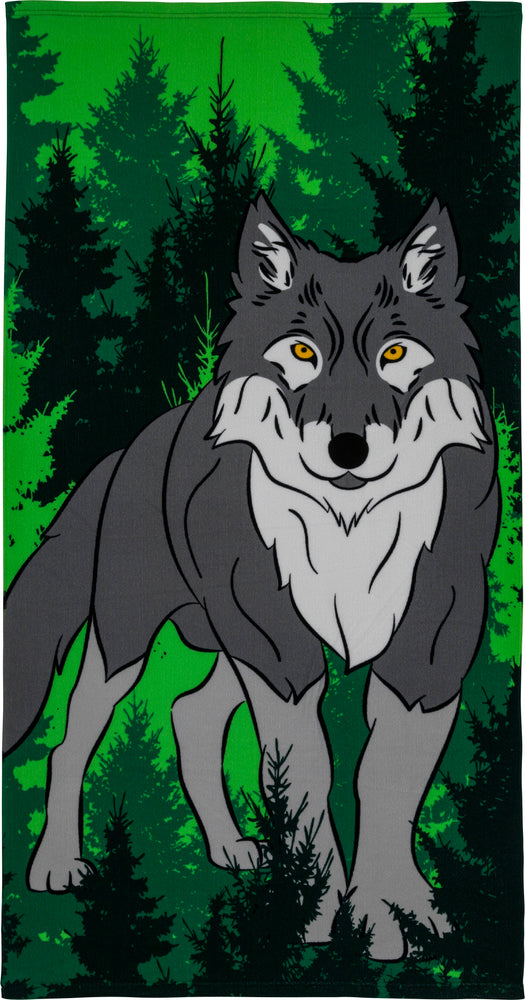 
            
                Load image into Gallery viewer, Bath Towel Wolf
            
        